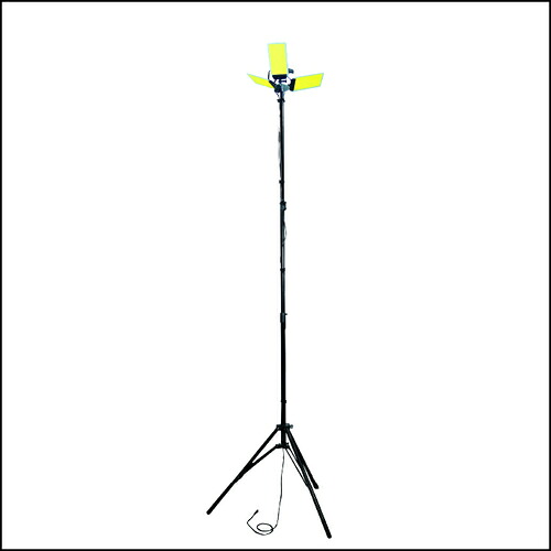 【別途送料あり】アイガーツール　ＬＥＤパネルライト　極薄ＤＣ１２ＶＣＯＢ３灯式スタンドライト昼光色　【品番：EGDC001ST-3】