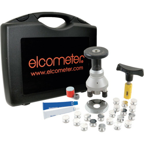 Elcometer プルオフ式へばり着く性テスト作業機 規摸１ 【品番：F106-1】