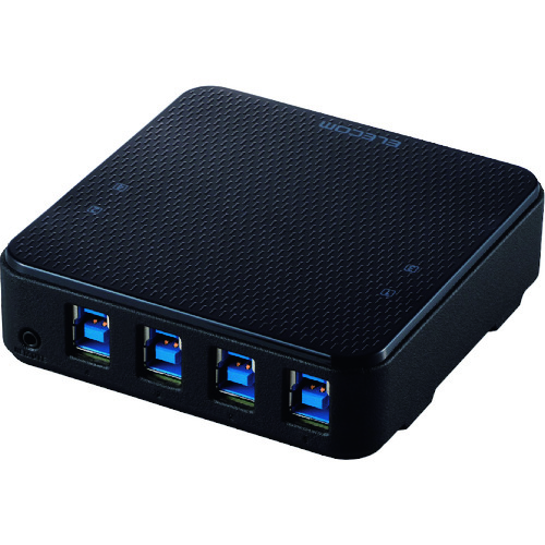 エレコム（ELECOM） ＵＳＢ３．０相応ううつり変わり機（ＰＣ４台） 【品番：U3SW-T4】