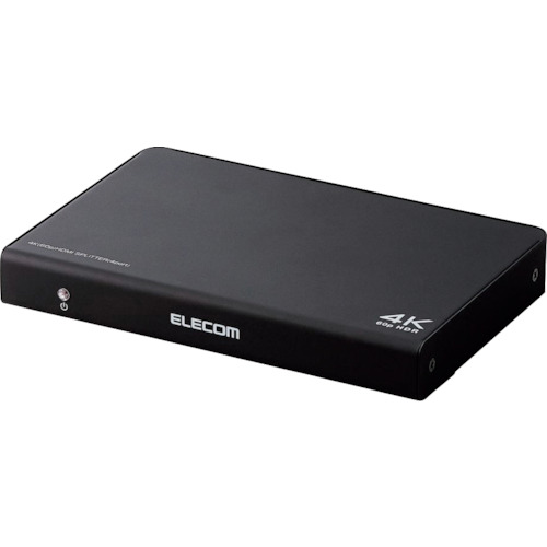 エレコム（ELECOM） ＨＤＭＩ分かちあう器 ４Ｋ６０ｐ相応う １インプット ４最終生産物 【品番：VSP-HDP14BK】