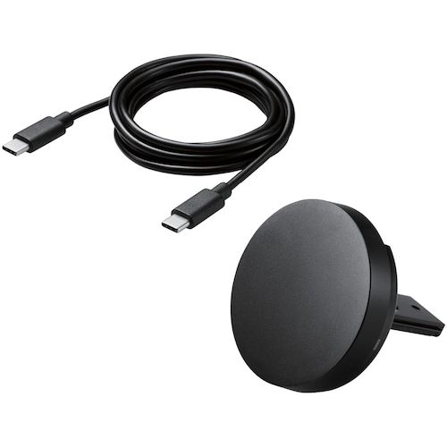 エレコム（ELECOM）　ワイヤレス充電器　マグネット内蔵　７．５Ｗ　卓上タイプ　３ｗａｙ　ブラック　【品番：W-MA03BK】