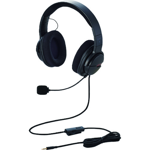 エレコム（ELECOM） 「ＡＲＭＡ」ゲーミングヘッドセット（厚地の外套上端） 【品番：HS-ARMA100BK】