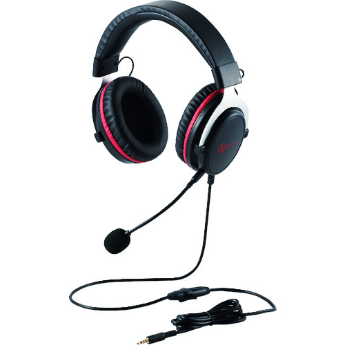 エレコム（ELECOM）　ゲーミングヘッドセット（オーバーヘッド）　【品番：HS-G40BK】