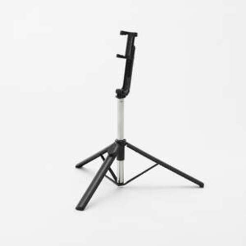 エレコム（ELECOM）　スマートフォン用２ｗａｙ三脚　Ｂｌｕｅｔｏｏｔｈリモコン付　軽量　１５００ｍｍ　ブラック　【品番：P-STSR03150BK】