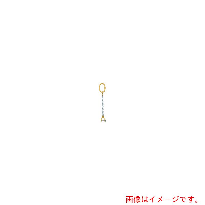 象印チェンブロック チェーンスリング１００（アイタイプ）掛け目４．２ｔ 線径１３粍 Ｌ２ｍ 【品番：1-MFF-YR-13】