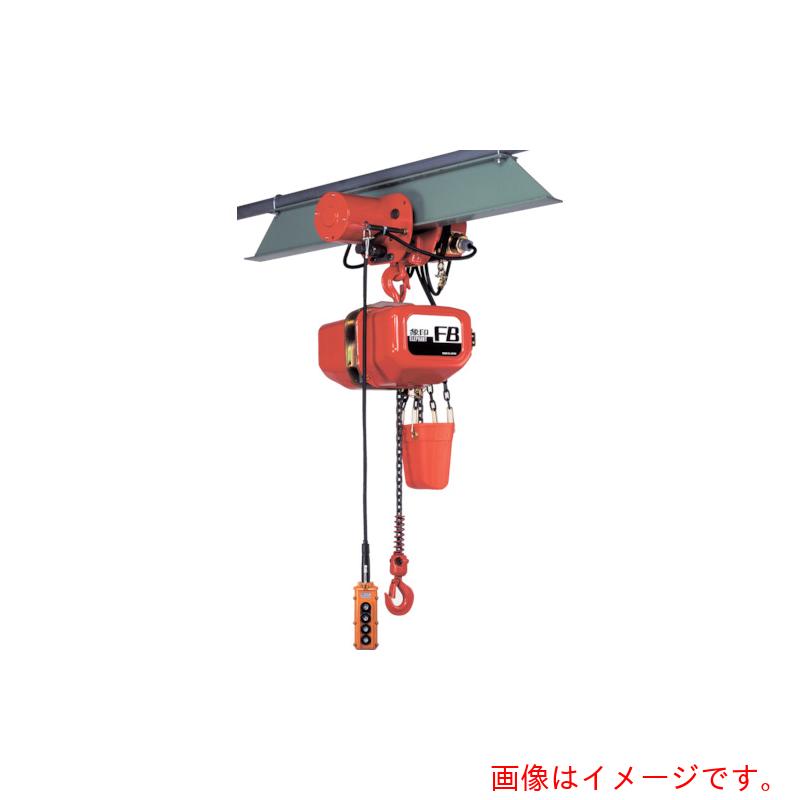 【別途貨物輸送あり】象印チェンブロック ＦＢ型灯し火トロリ繋ぎ合わせる式灯し火チェーン店立ちはだかる０．５ｔ（上下：２速型）６ｍ （ＦＢ４Ｍ－０．５  ６ｍ） 【品番：F4M-00560】