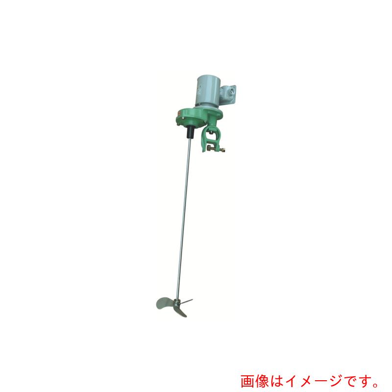 【別途送料あり】エレポン化工機(ELEPON) 中速用・ギア減速式・可搬型 攪拌機 65W 100V 接液部SUS316 【品番:MKG-7HA-316-1TI】