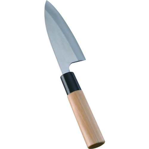 遠藤商事（TKG） ステンレス鋼鋼 防菌柄 出刃包丁 １２ｃｍ 【品番：ABU0112】