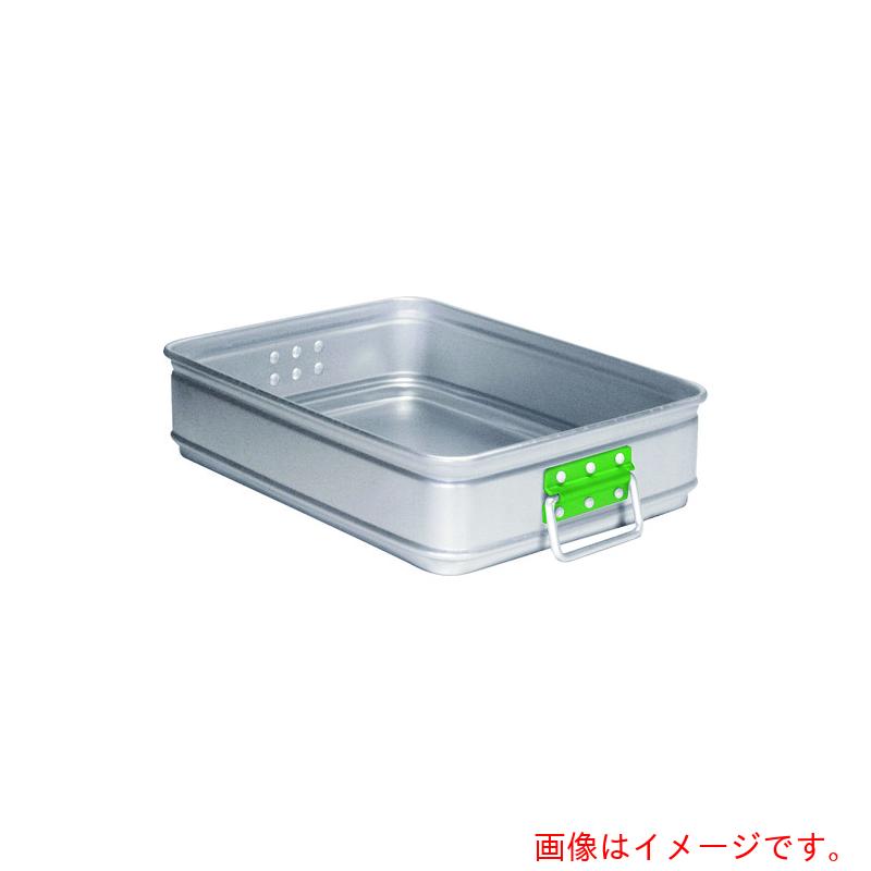 遠藤商事（TKG）　アルミ　カラーハンドル番重　大　１１０　緑　【品番：ABVB303】