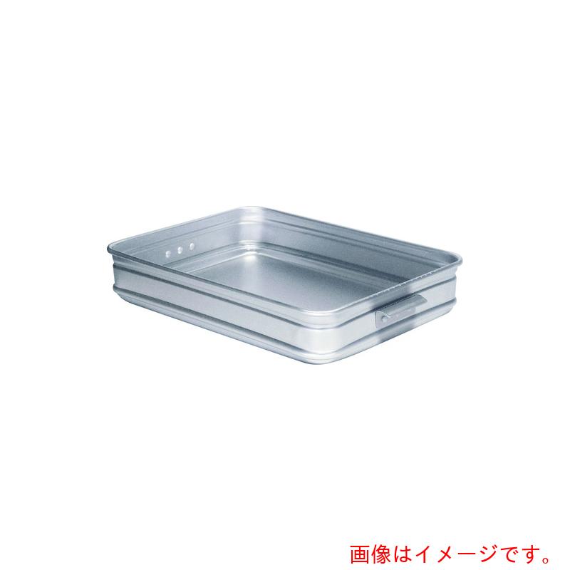 遠藤商事（TKG） 軽銀 色合い手持ち部分番重 大 ８０ （板取手）銀 【品番：ABVB405】