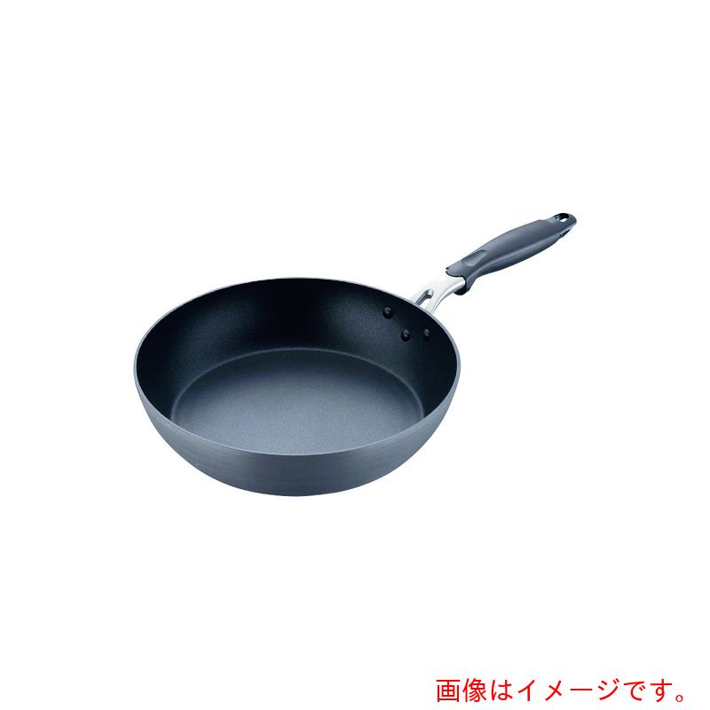 遠藤商事（TKG） Ｌ＆Ｌ鍛造 硬質アルマイトＩＨフライパン ３０ｃｍ 【品番：AFL0705】