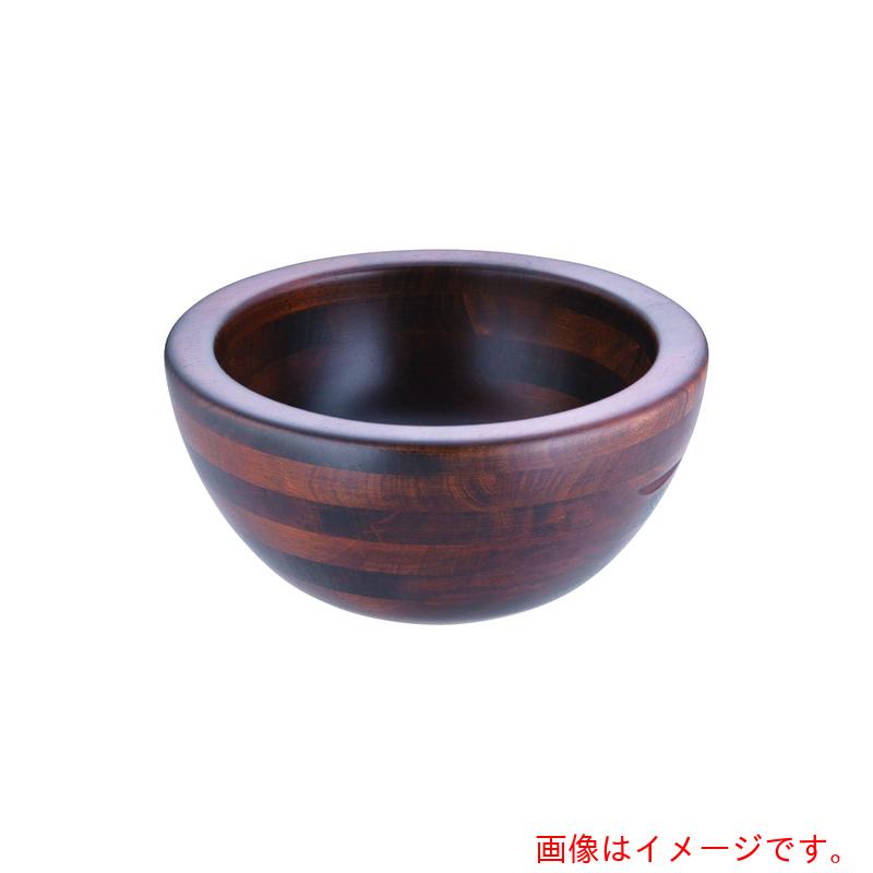 遠藤商事（TKG）　ヤマコー　木製　惣菜くり鉢　深型　小　４４３９３　【品番：PSC9603】