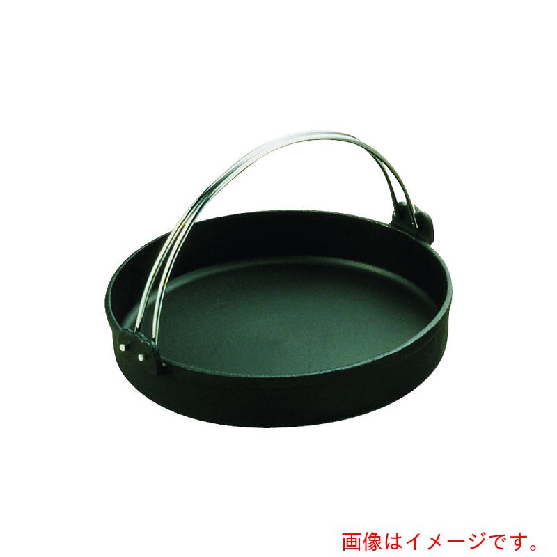 遠藤商事（TKG）　トキワ　鉄すきやき鍋　黒ツル付　２６ｃｍ　【品番：QSK35026】