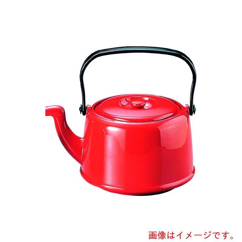 遠藤商事（TKG）　福井クラフト　ＡＢＳ　やすらぎどびん　朱　８１２８３４４０　大　２．０Ｌ　【品番：RFI2701】