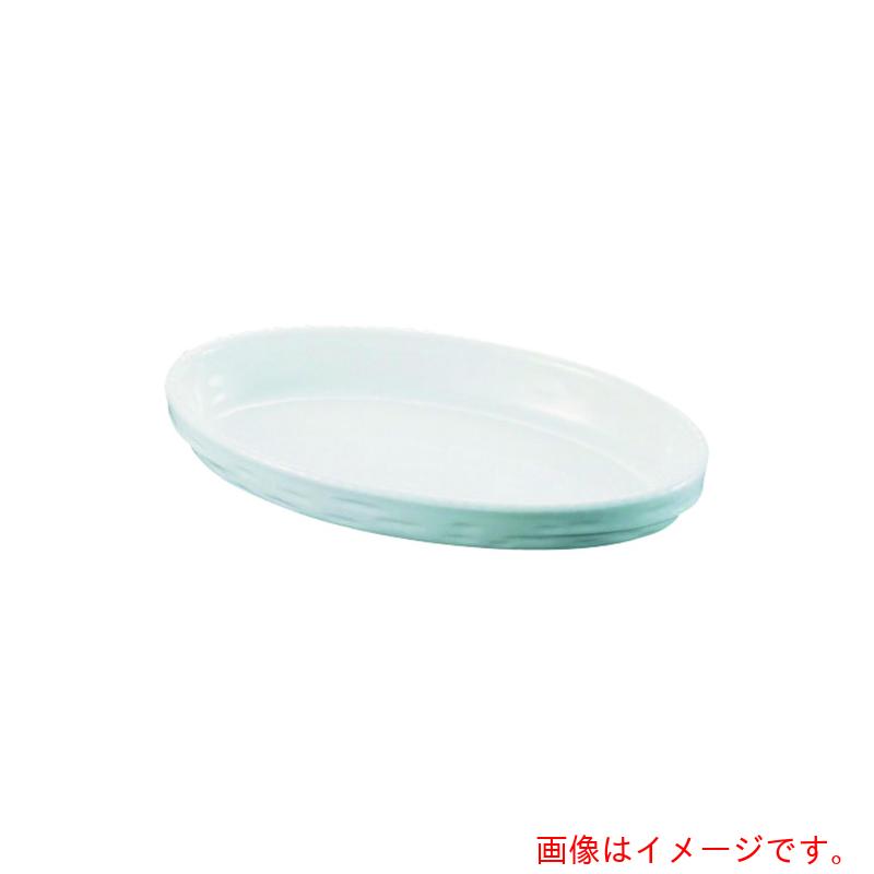 遠藤商事（TKG）　シェーンバルド　オーバルグラタン皿　白　３０１１－４４Ｗ　【品番：RGL617】