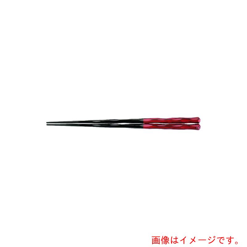 遠藤商事（TKG） 福井クラフト ＰＢＴ六角一刀彫箸（１０膳入）根来 ２４ｃｍ ９００３０８６３ 【品番：RHSE402】 箸・カトラリー-キッチン用品・食器・調理器具
