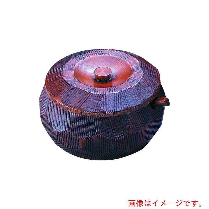 遠藤商事（TKG） ヤマコー 摺り漆木製飯器セット（蓋付） 大 ２５７８２ 【品番：RHV7701】