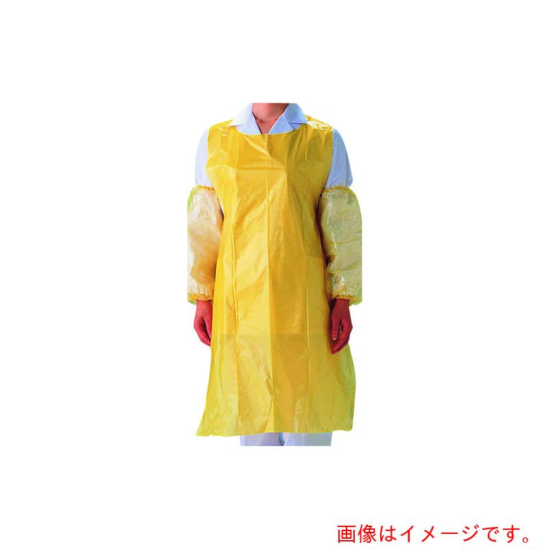 遠藤商事（TKG） 茶飲み友だち ポリ前垂れ（２００枚×５一巻き） ＯＡ３０１Ｙ 黄み 【品番：SEP663】 エプロン・三角巾-キッチン用品・食器・調理器具