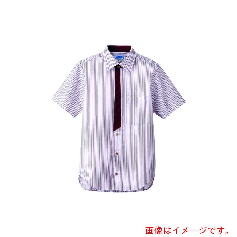 遠藤商事（TKG）　サンペックスイスト　男女兼用半袖シャツ　ＬＬ　ＢＴ－３１２３　エンジ　【品番：SSY4005】