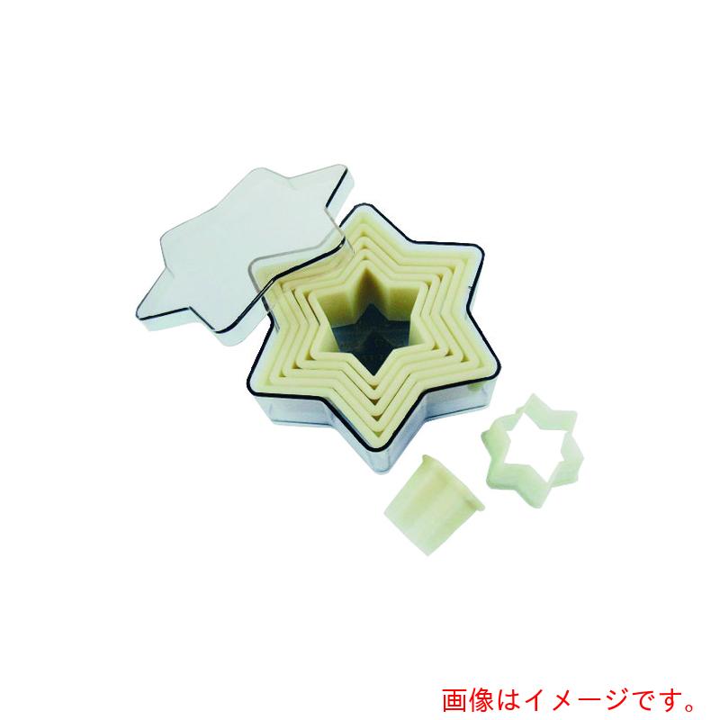 遠藤商事（TKG）　デバイヤー　樹脂製パテ抜　六ッ星　７ＰＣＳセット　４３０４．５０　【品番：WPT5301】