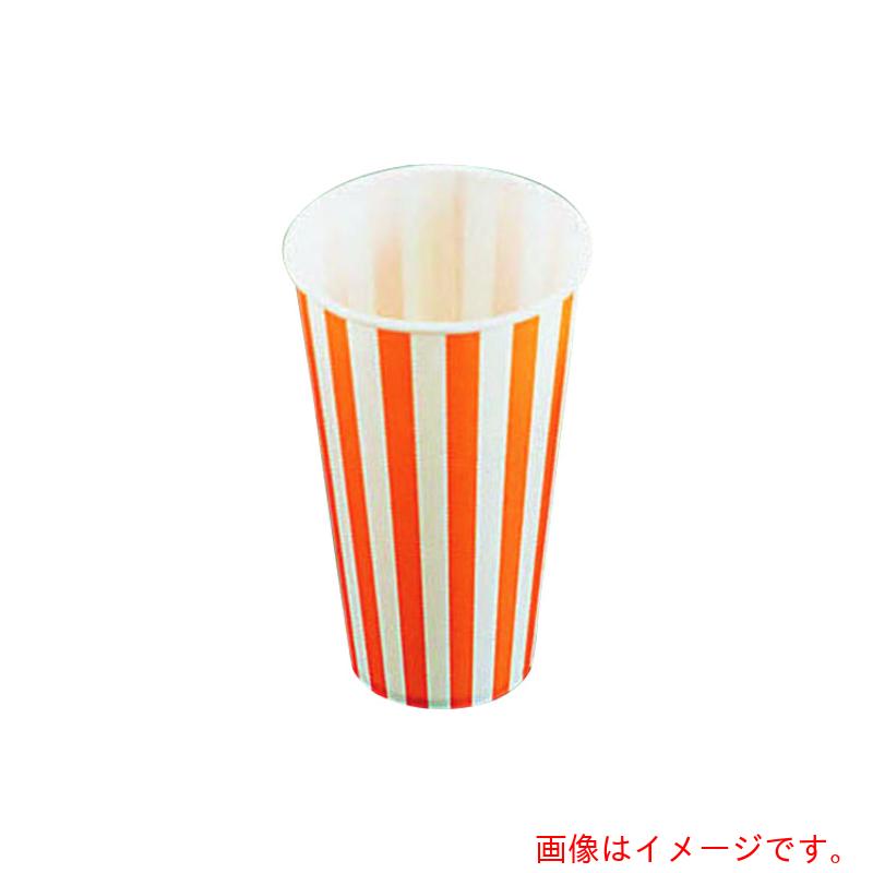 遠藤商事（TKG） 紙水呑み（冷ややかさ用）ＳＣＭ－４００ 縞模様 （１４００入） 【品番：XKT17】