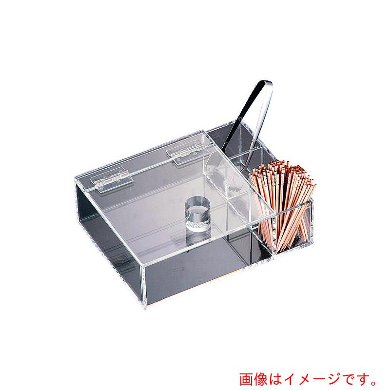 遠藤商事(TKG) アクリル 試食ボックス 小 【品番:ZSS0301】