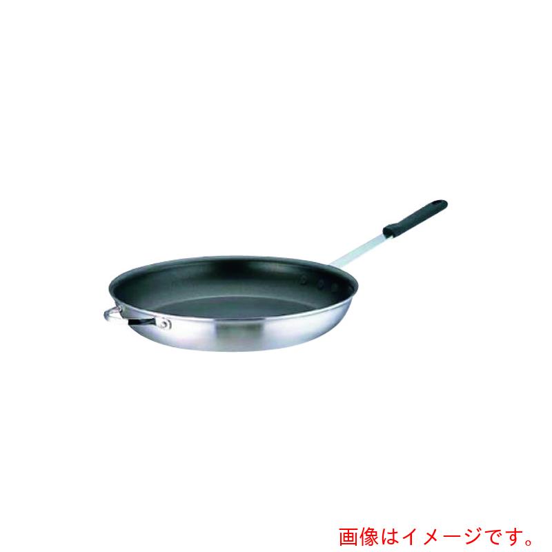 遠藤商事（TKG） フライパン より分ける 軽銀 ＴＫＧ ４５ｃｍ 【品番：AHLM345】