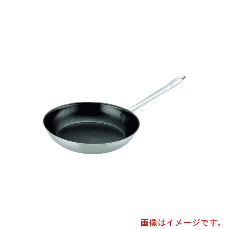 遠藤商事（TKG） トリノ フライパン ２２ｃｍ（内面フッ素製作） 【品番：AHLU003】