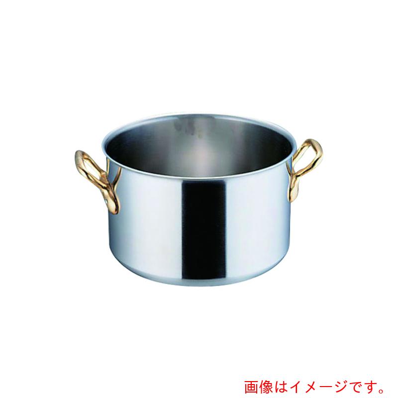 遠藤商事（TKG） ＳＡスーパーデンジ 半寸胴鍋（蓋無） ４５ｃｍ 【品番：AHV54045】