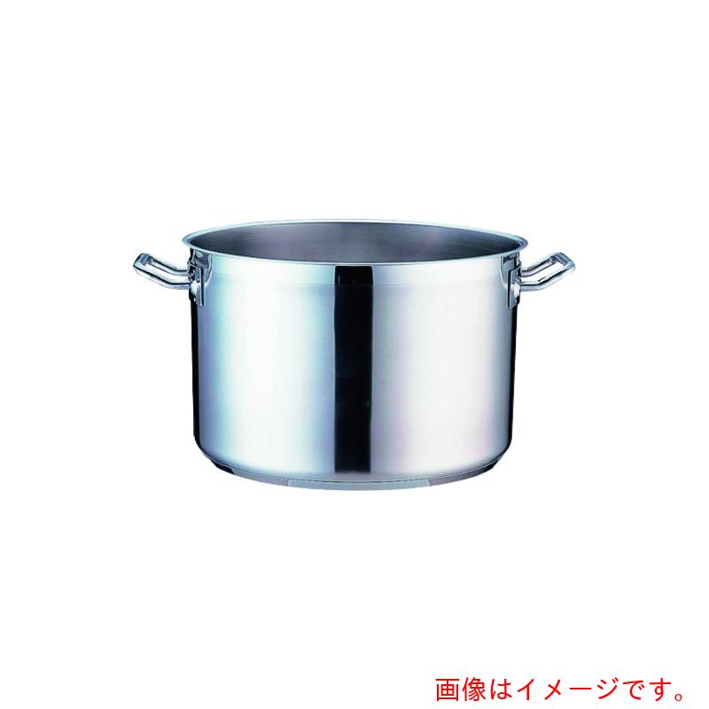 遠藤商事（TKG） ＰＲＯ（労働者階級）半寸胴鍋（蓋無） ２８ｃｍ 【品番：AHV6428】