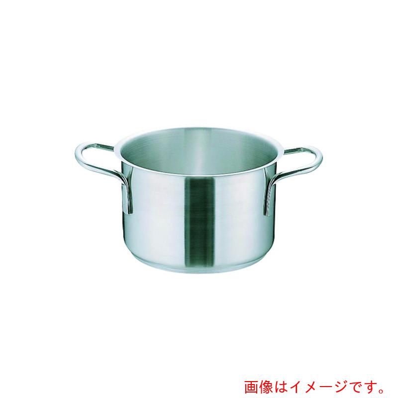 遠藤商事（TKG） ムラノ 感応作用１８－８半寸胴鍋 （蓋無）６０ｃｍ 【品番：AHVA310】