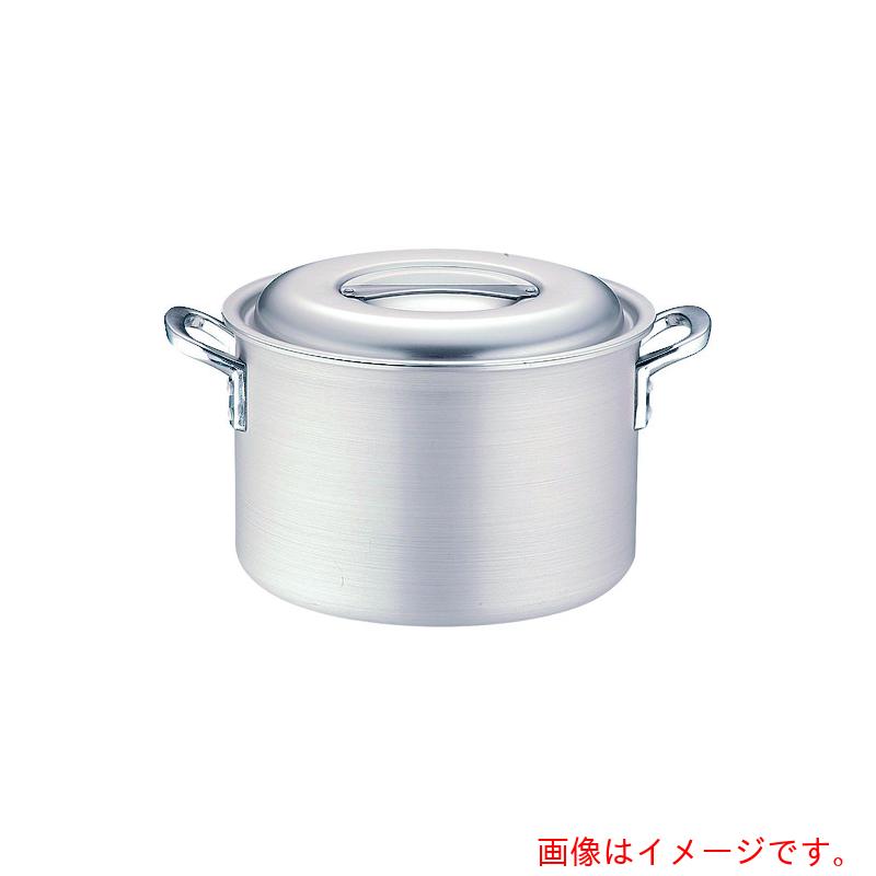遠藤商事（TKG） ＩＨ軽銀 半寸胴鍋（目盛付） ２７ｃｍ 【品番：AHVF502】