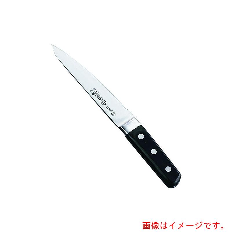 遠藤商事（TKG）　堺菊守　日本鋼（口金付）骨スキ　丸　１３．５ｃｍ　【品番：AKK5701】