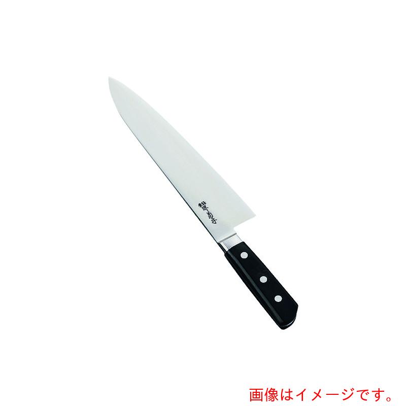 遠藤商事(TKG) 堺菊守 日本鋼(口金付)洋出刃 21cm 【品番:AKK5802】|住設プロ 店