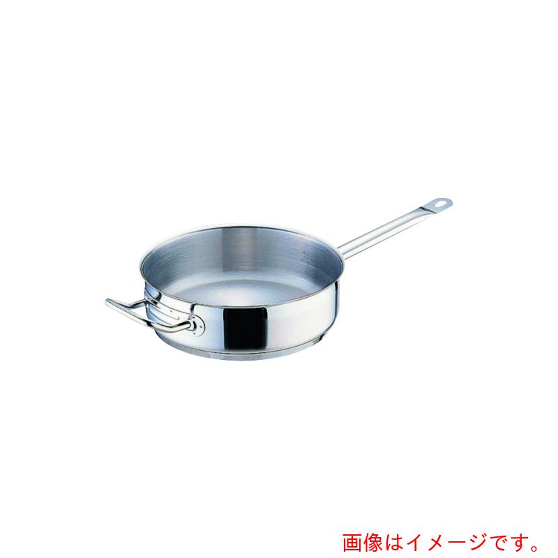 遠藤商事（TKG） ＰＲＯ（労働者階級）片手浅型鍋（蓋無） ３０ｃｍ 【品番：AKT9030】