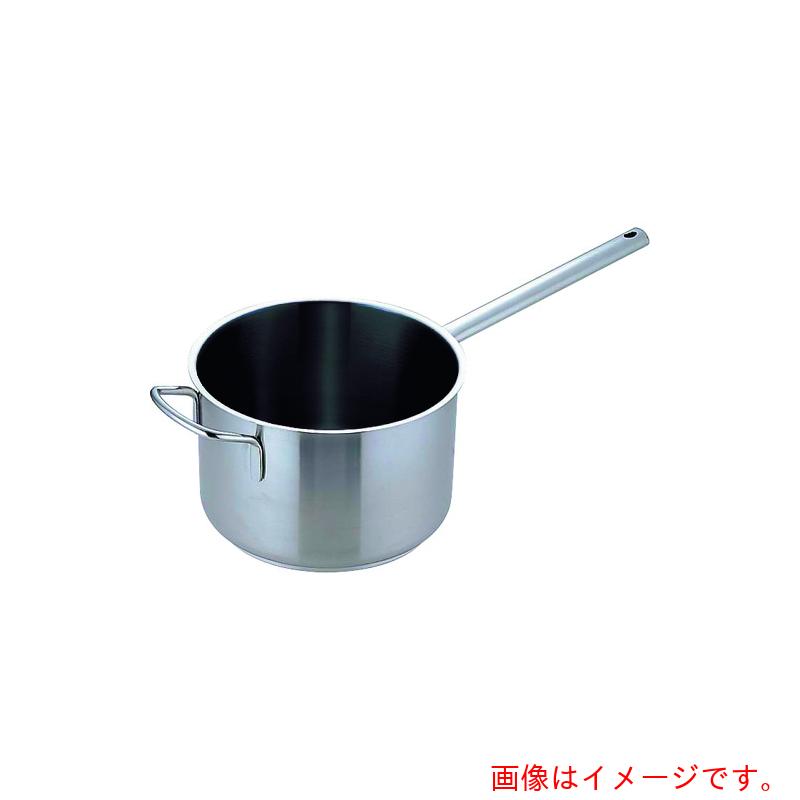 遠藤商事（TKG） ムラノ 感応作用 テフロン選りわける 片手深型鍋（蓋無）２８ｃｍ 【品番：AKTD205】