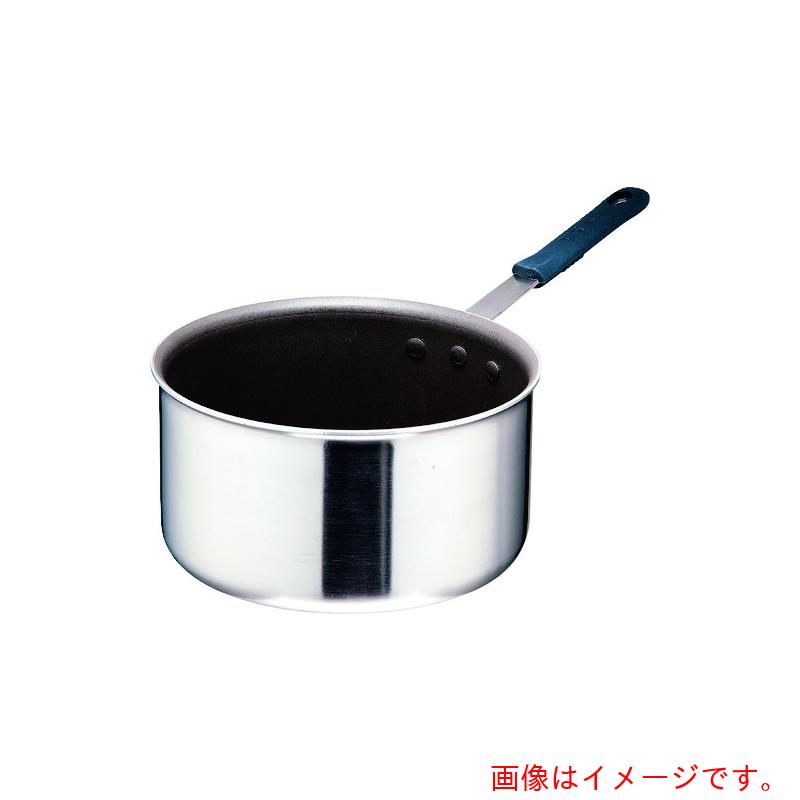 遠藤商事（TKG）　ＩＨセレクト　２層クラッド　深型片手鍋　１５ｃｍ　【品番：AKTF801】