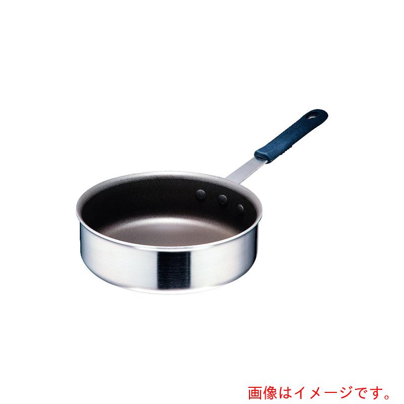 遠藤商事（TKG） ＩＨ選り分ける ２層クラッド 浅型片手鍋 ２２ｃｍ 【品番：AKTF904】 鍋・フライパン-キッチン用品・食器・調理器具