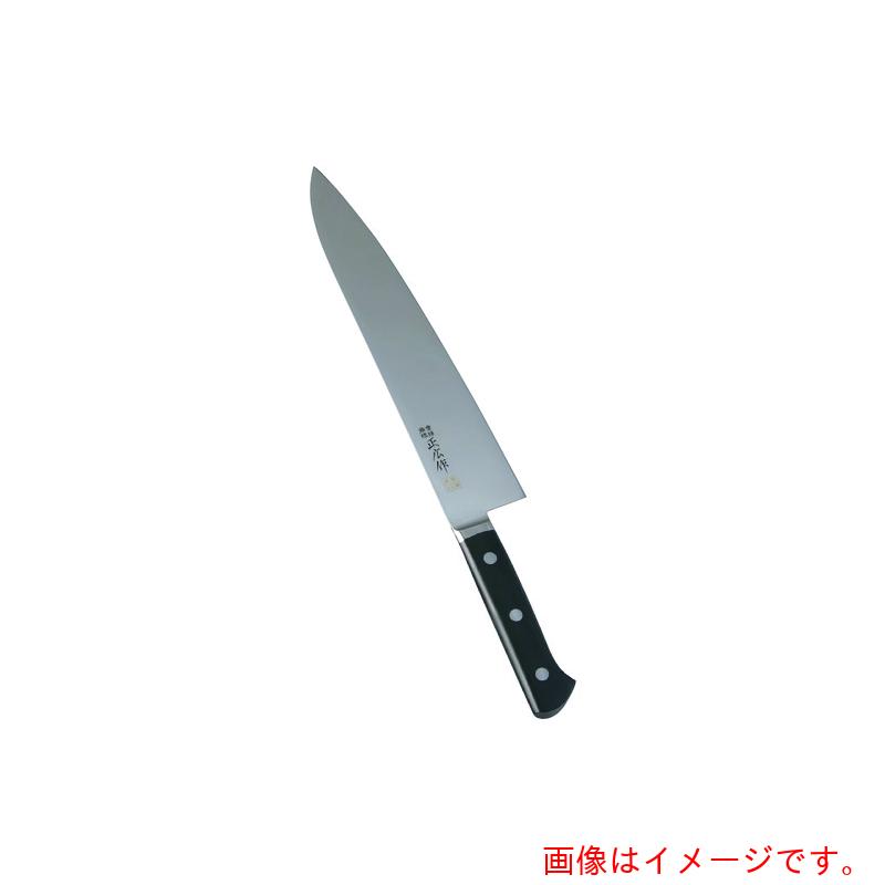 遠藤商事（TKG）　正広作　ＭＶ鋼本焼　牛刀（両刃）　１４８１３　２７ｃｍ　【品番：AMSI204】｜住設プロ　店 28,644円