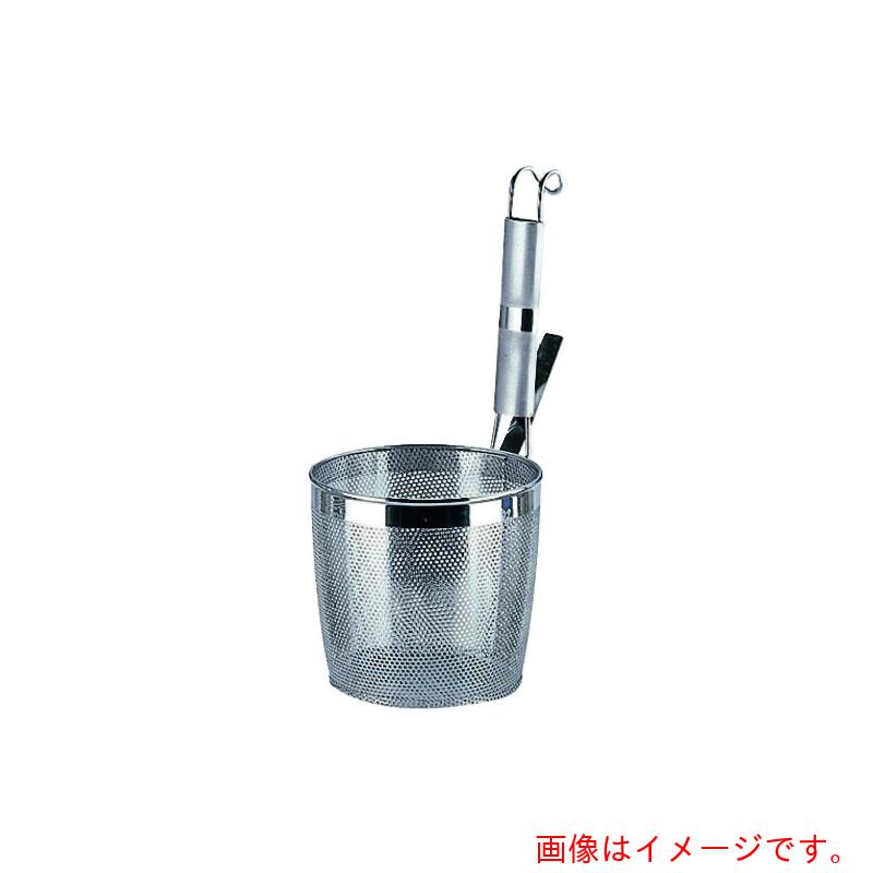 遠藤商事（TKG）　ＵＫ１８&minus;８パイプ柄パンチング底平煮ざる　Ｍ　【品番：ANZ082】｜住設プロ　店