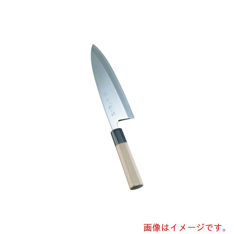 遠藤商事（TKG） ＳＡ佐文 銀三鏡面仕上 出刃包丁 １９．５ｃｍ 【品番：ASB40019】