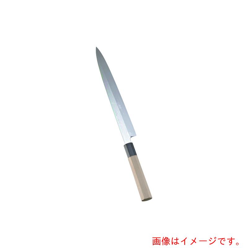 遠藤商事（TKG）　ＳＡ佐文　本焼鏡面仕上　柳刃　木製サヤ　２７ｃｍ　【品番：ASB51027】