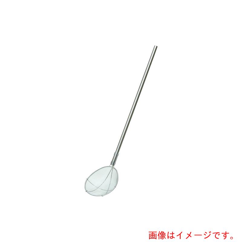遠藤商事（TKG） ＴＳ 配管柄滋養物供給用すくい網 スイ否型 特大 荒目 柄長１００ｃｍ 【品番：ASI3606】