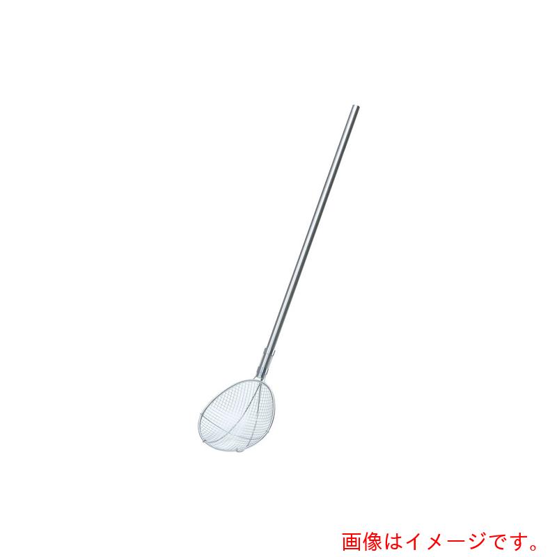 遠藤商事（TKG）　ＴＳ　パイプ柄給食用すくい網　スイノー型　特大　極荒目　柄長１００ｃｍ　【品番：ASI6601】｜住設プロ　店