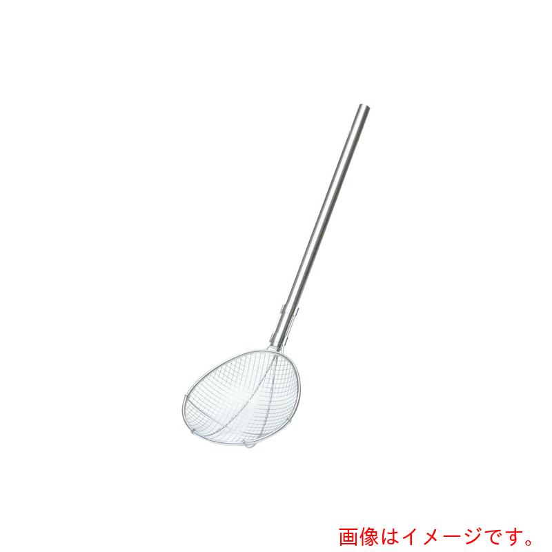 遠藤商事（TKG）　ＴＳ　パイプ柄給食用すくい網　スイノー型　特大　極荒目　柄長６０ｃｍ　【品番：ASI6602】｜住設プロ　店