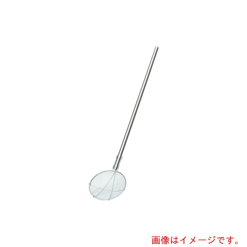 遠藤商事（TKG） ＴＳ 配管柄滋養物供給用すくい網 丸型 ２４ｃｍ 荒目 柄長１００ｃｍ 【品番：ASK304】