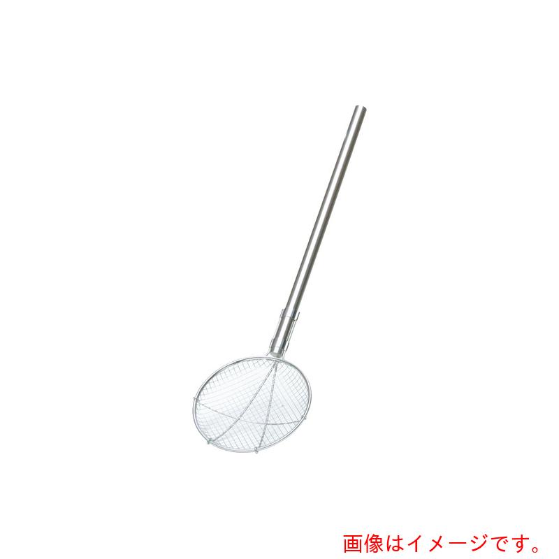 遠藤商事（TKG） ＴＳ 配管柄滋養物供給用すくい網丸型 極荒目 ２４ｃｍ 柄長６０ｃｍ 【品番：ASK5803】