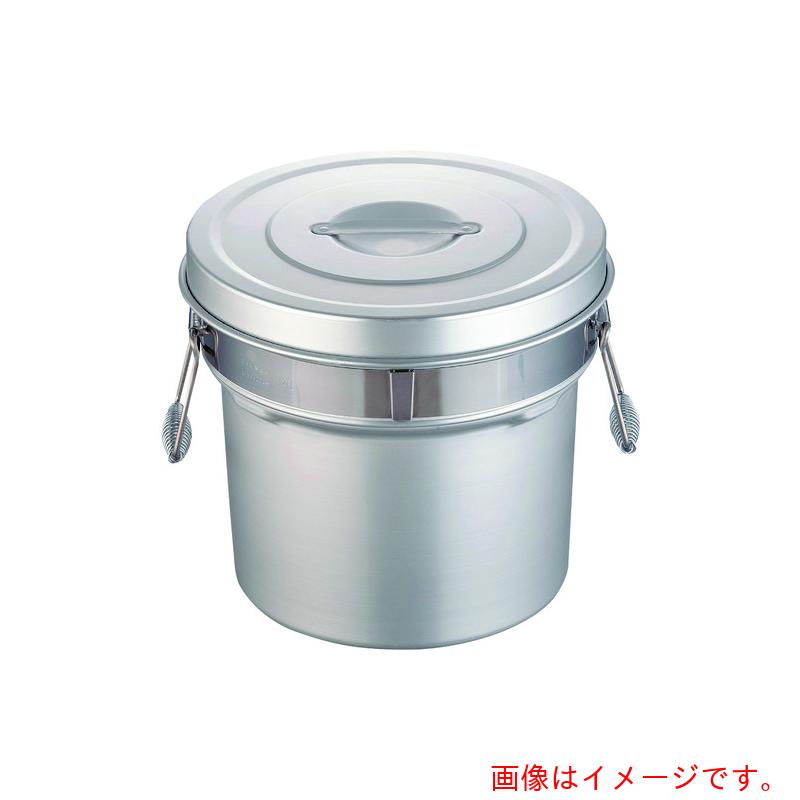 遠藤商事（TKG） オオイ金属元素 アルマイト段付二重食缶 ２４９－Ｒ （１４ｌ） 【品番：ASY74249】