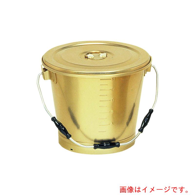 遠藤商事（TKG）　オオイ金属　しゅう酸　丸型一重食缶　（にぎり３ヶ付）　２１５Ｇ　（１４ｌ）　【品番：ASY89215】
