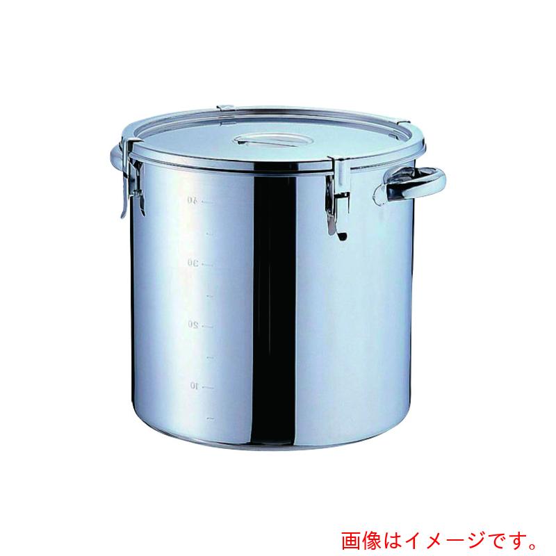 遠藤商事（TKG） ＳＡモリブデン 目盛付パッキン寸胴鍋 ４２ｃｍ（お手掛け） 【品番：AZV7142】
